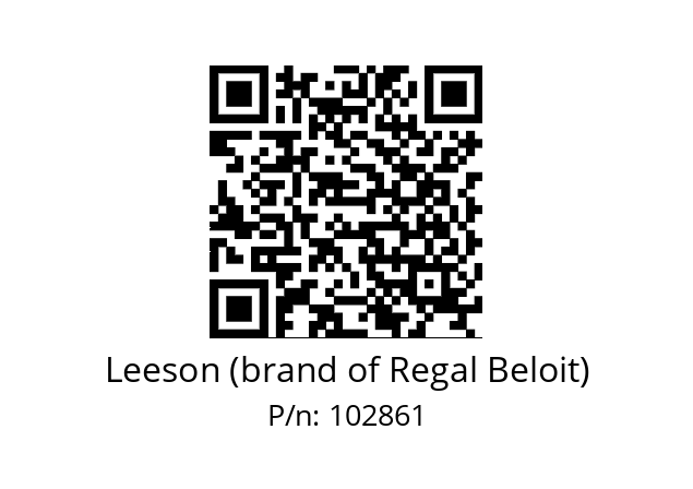   Leeson (brand of Regal Beloit) 102861