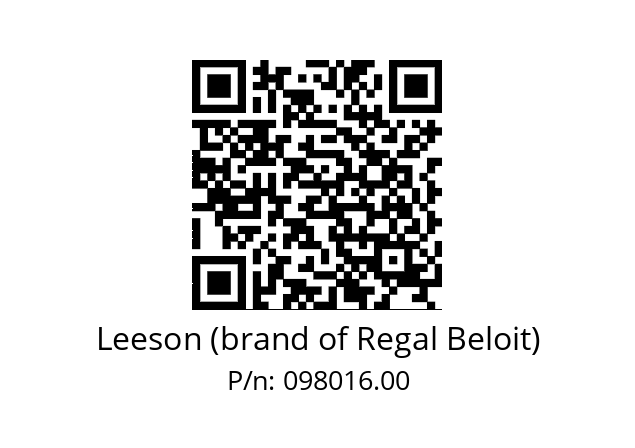   Leeson (brand of Regal Beloit) 098016.00