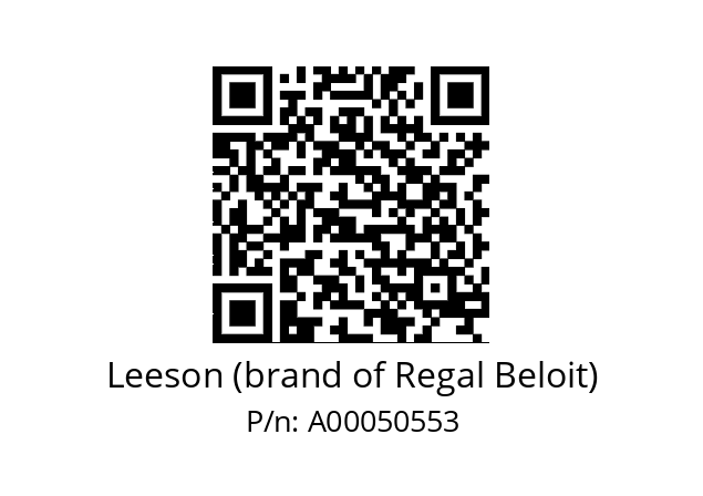   Leeson (brand of Regal Beloit) A00050553