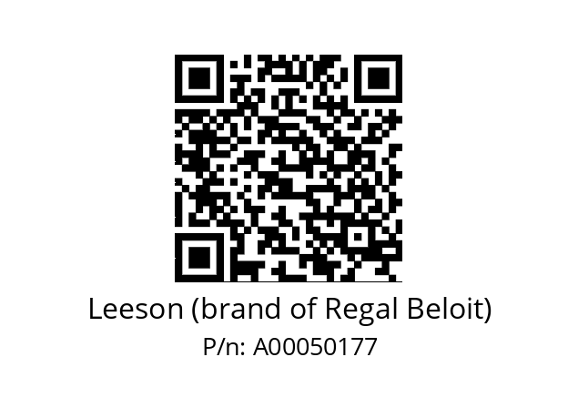   Leeson (brand of Regal Beloit) A00050177