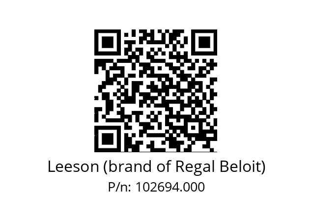   Leeson (brand of Regal Beloit) 102694.000