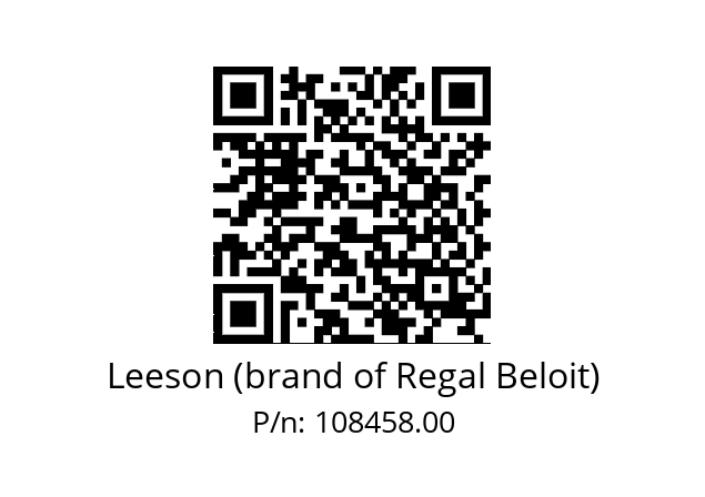   Leeson (brand of Regal Beloit) 108458.00