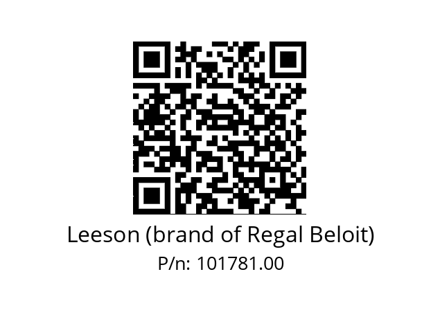   Leeson (brand of Regal Beloit) 101781.00