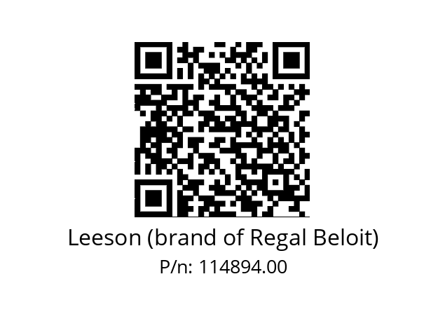   Leeson (brand of Regal Beloit) 114894.00