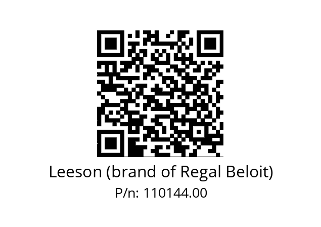   Leeson (brand of Regal Beloit) 110144.00