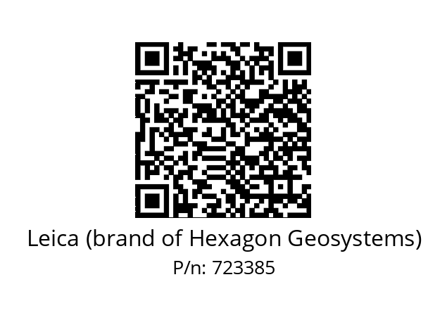   Leica (brand of Hexagon Geosystems) 723385