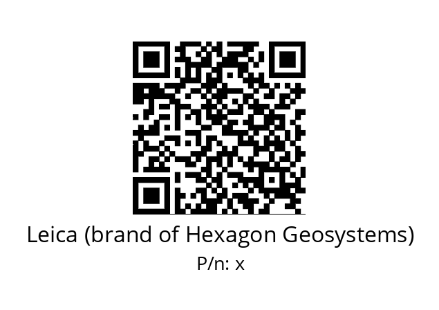   Leica (brand of Hexagon Geosystems) х