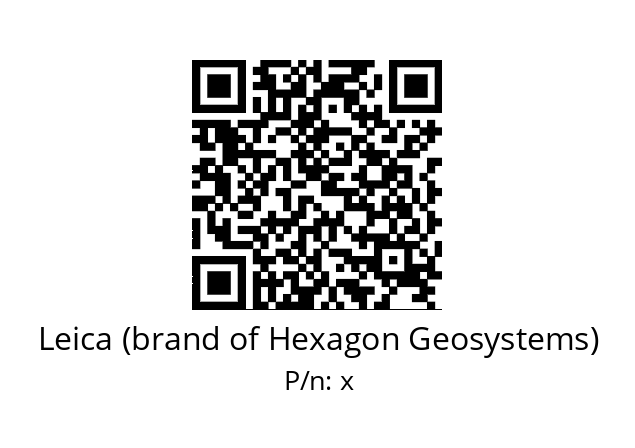   Leica (brand of Hexagon Geosystems) х