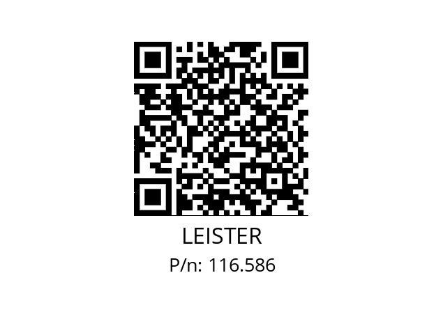   LEISTER 116.586