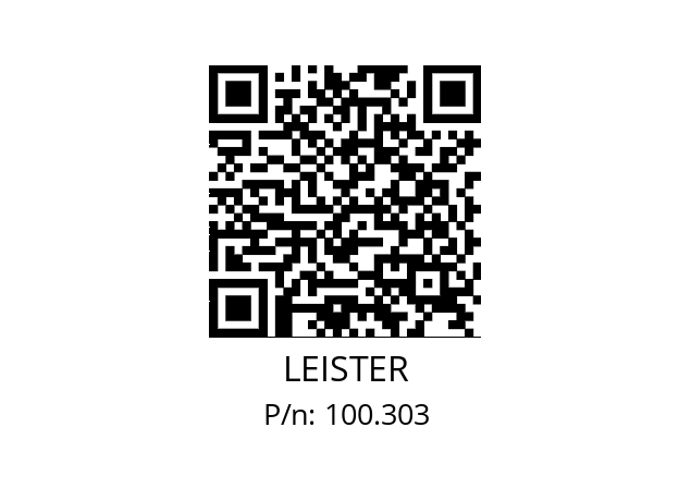   LEISTER 100.303