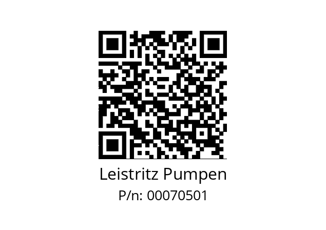   Leistritz Pumpen 00070501