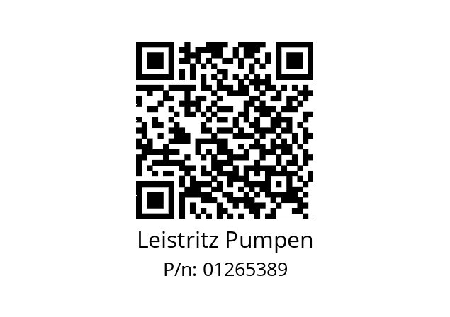   Leistritz Pumpen 01265389