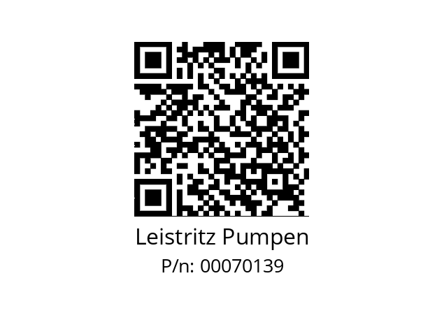   Leistritz Pumpen 00070139