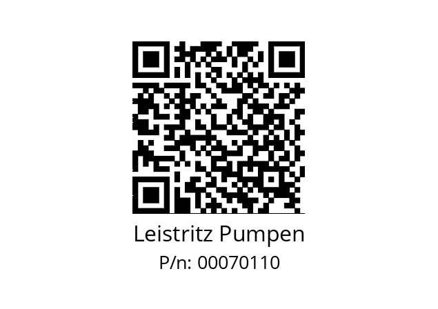   Leistritz Pumpen 00070110