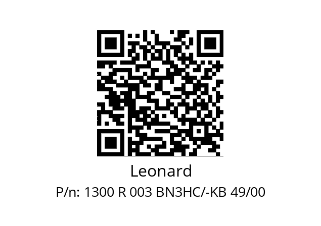   Leonard 1300 R 003 BN3HC/-KB 49/00