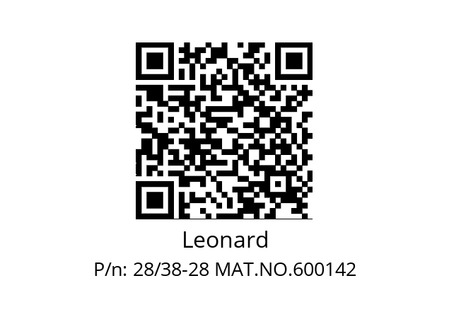   Leonard 28/38-28 MAT.NO.600142