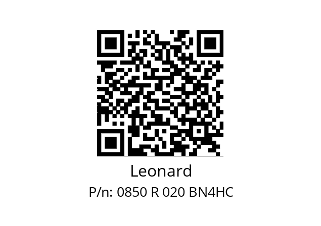   Leonard 0850 R 020 BN4HC