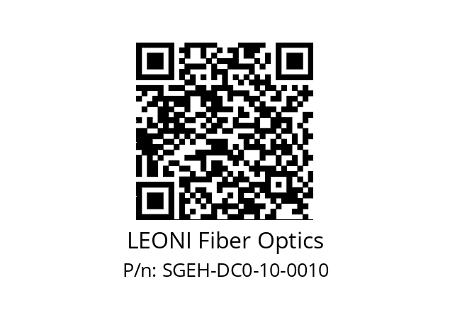   LEONI Fiber Optics SGEH-DC0-10-0010