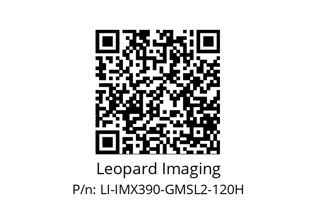   Leopard Imaging LI-IMX390-GMSL2-120H