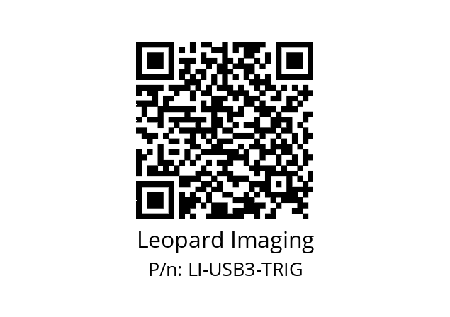   Leopard Imaging LI-USB3-TRIG