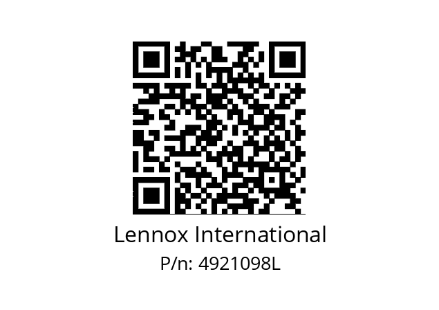   Lennox International 4921098L