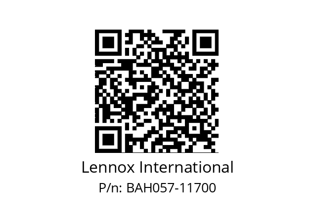   Lennox International BAH057-11700