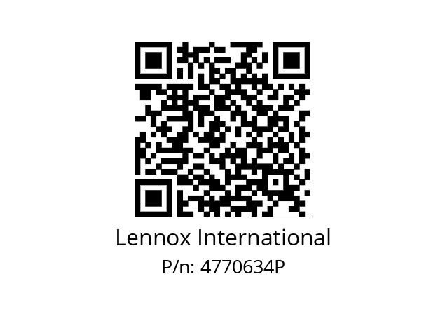   Lennox International 4770634P