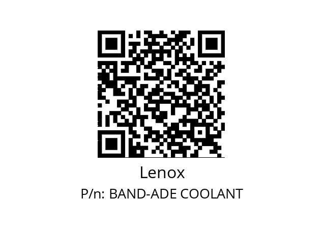   Lenox BAND-ADE COOLANT