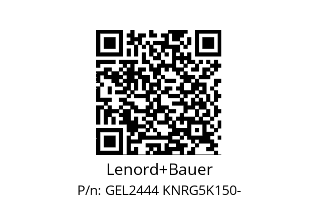   Lenord+Bauer GEL2444 KNRG5K150-