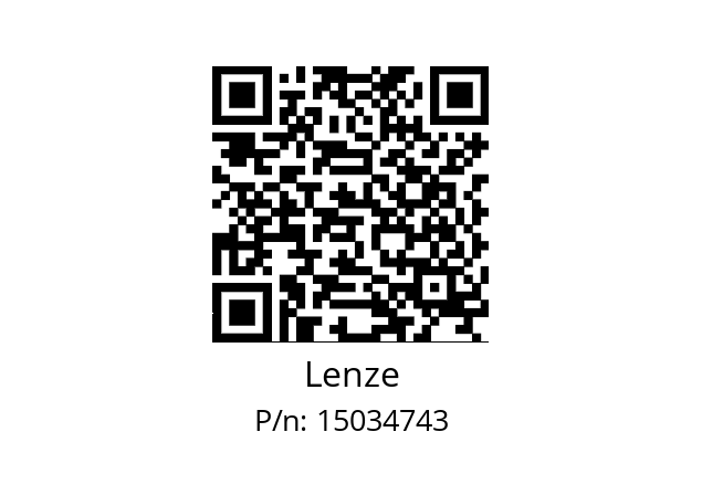   Lenze 15034743