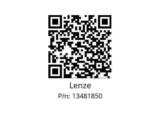   Lenze 13481850