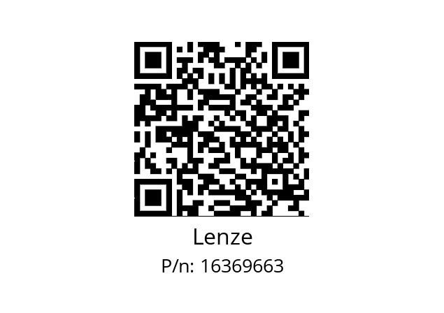   Lenze 16369663