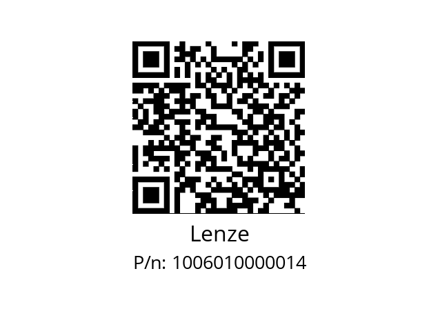   Lenze 1006010000014