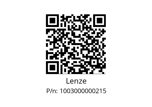   Lenze 1003000000215