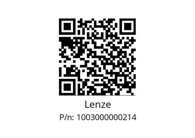   Lenze 1003000000214