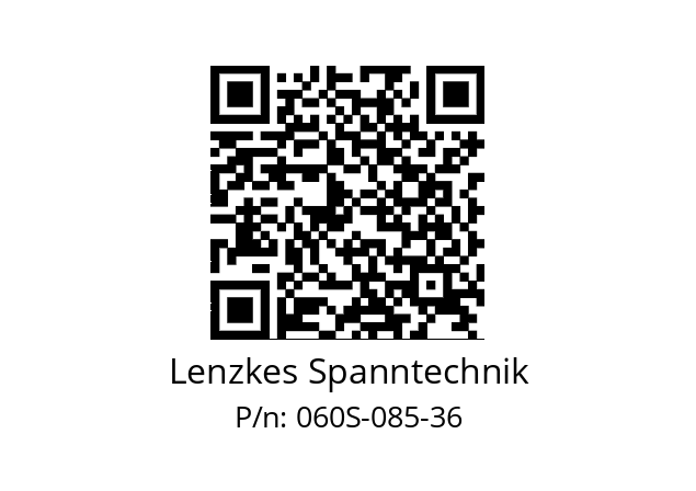   Lenzkes Spanntechnik 060S-085-36