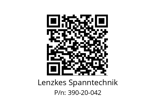   Lenzkes Spanntechnik 390-20-042