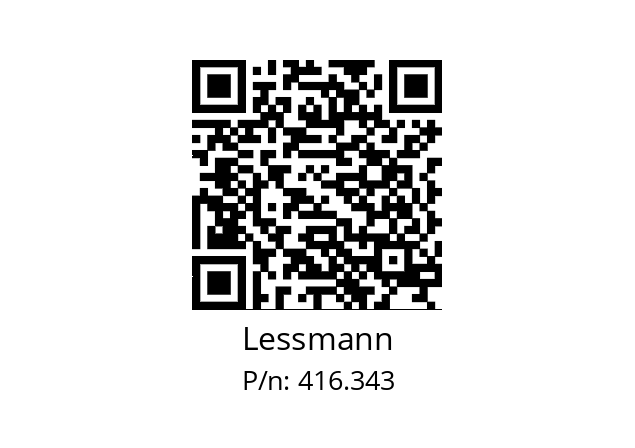   Lessmann 416.343