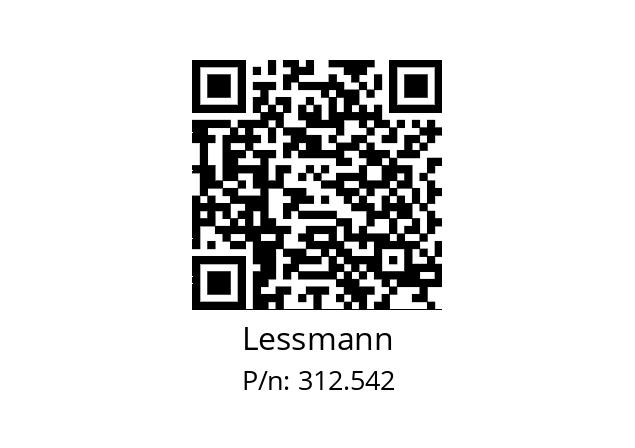   Lessmann 312.542