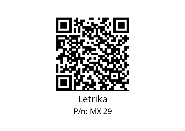   Letrika MX 29