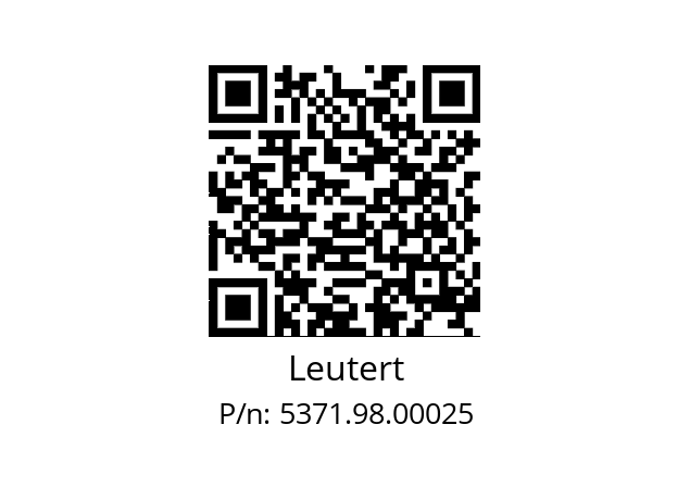   Leutert 5371.98.00025