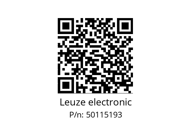   Leuze electronic 50115193