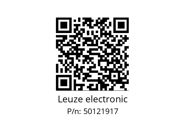   Leuze electronic 50121917