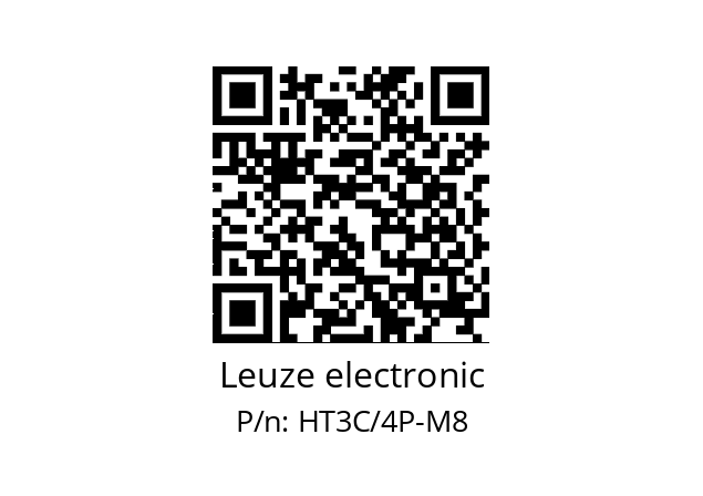   Leuze electronic HT3C/4P-M8