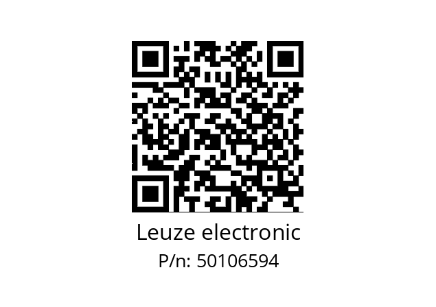   Leuze electronic 50106594