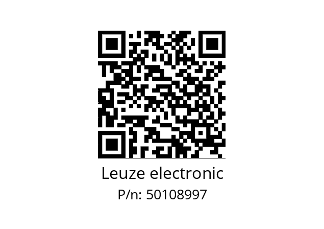   Leuze electronic 50108997