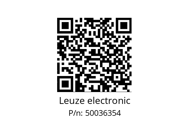   Leuze electronic 50036354