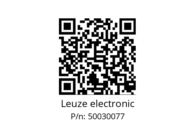   Leuze electronic 50030077