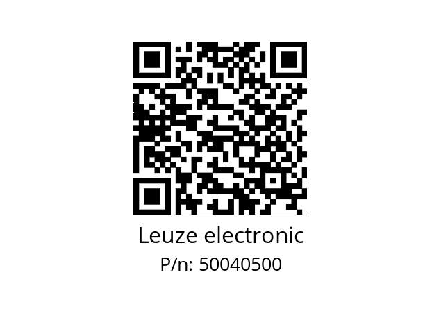   Leuze electronic 50040500