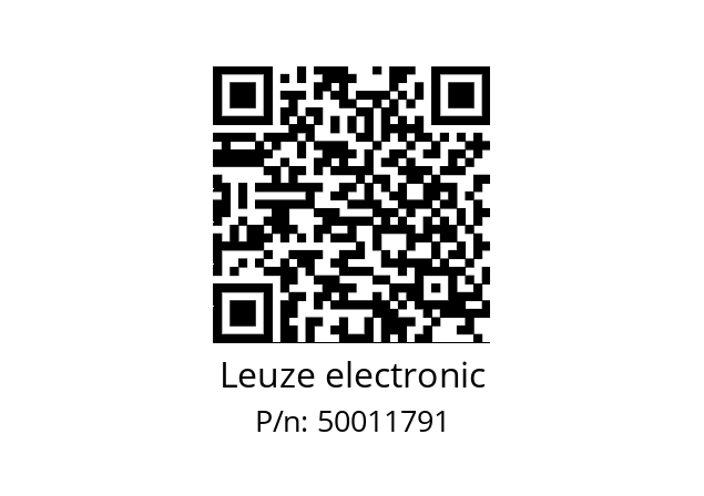   Leuze electronic 50011791